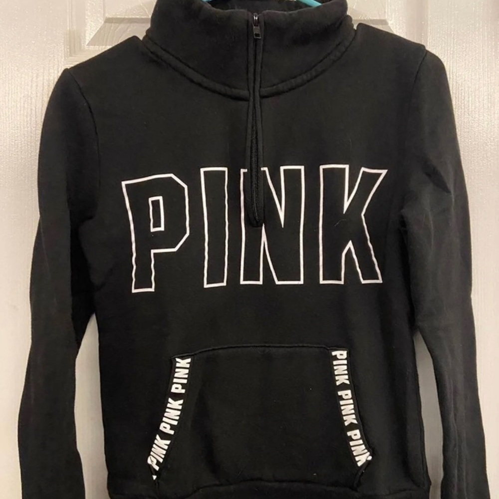 Black and White PINK Sweatshirt